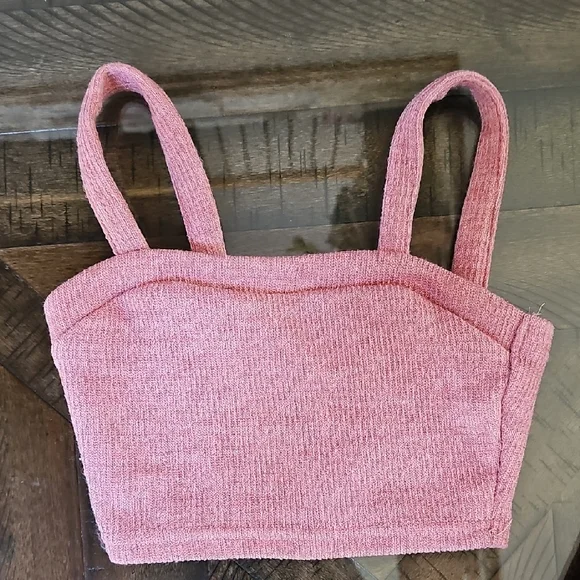 Pink Ribbed Two-Piece Set - Picture 4 of 4